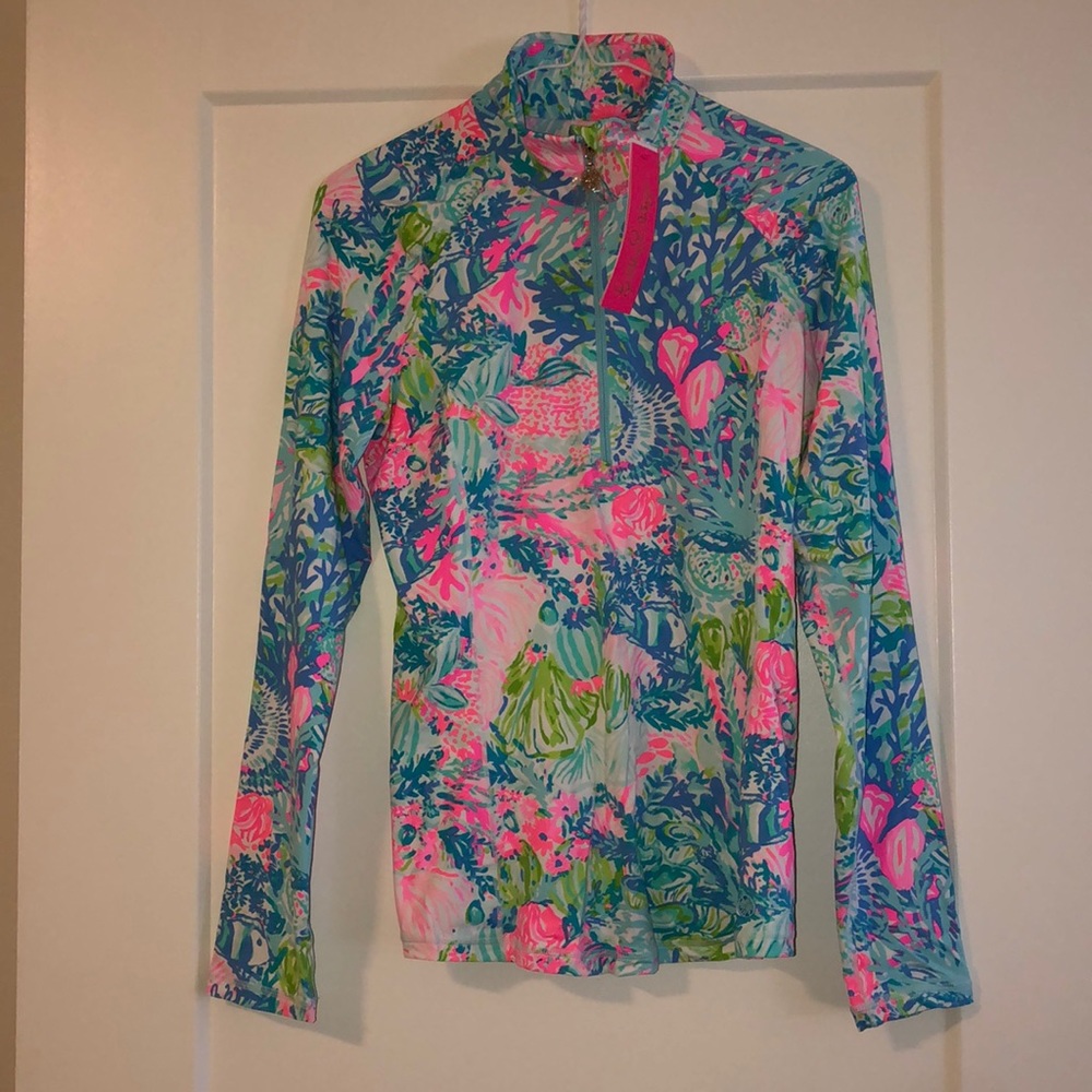 Lilly Pulitzer Justine Half-Zip fished my wish